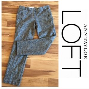 Ann Taylor LOFT Herringbone Dress Pants